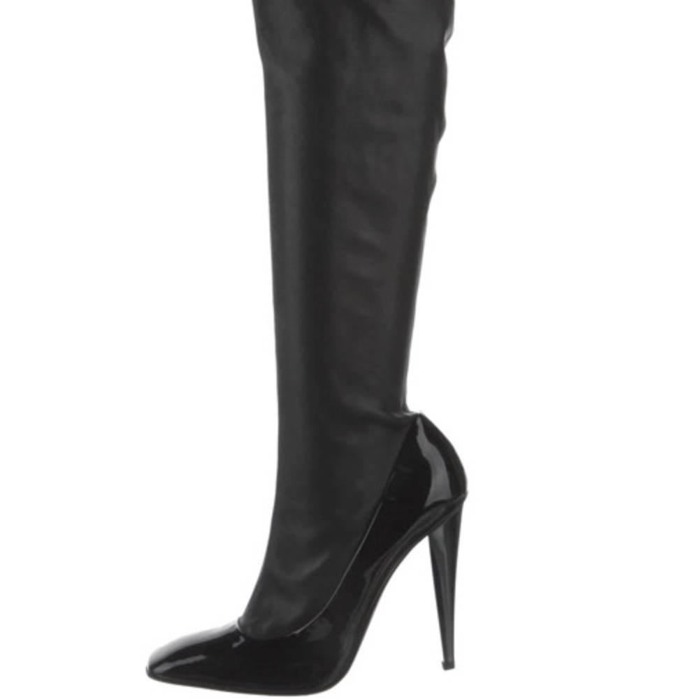Giuseppe Zanotti Leather Boots - Size 39.5